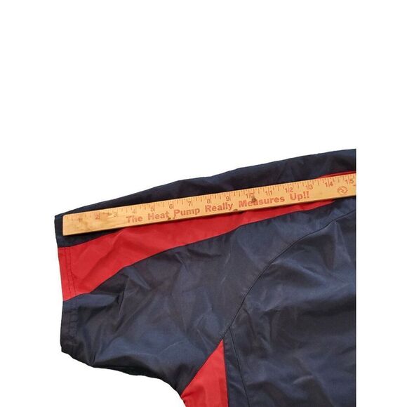 MLB Cooperstown Dreams Park Pullover Men Size‎ L Blue Red Windbreaker - Picture 4 of 7